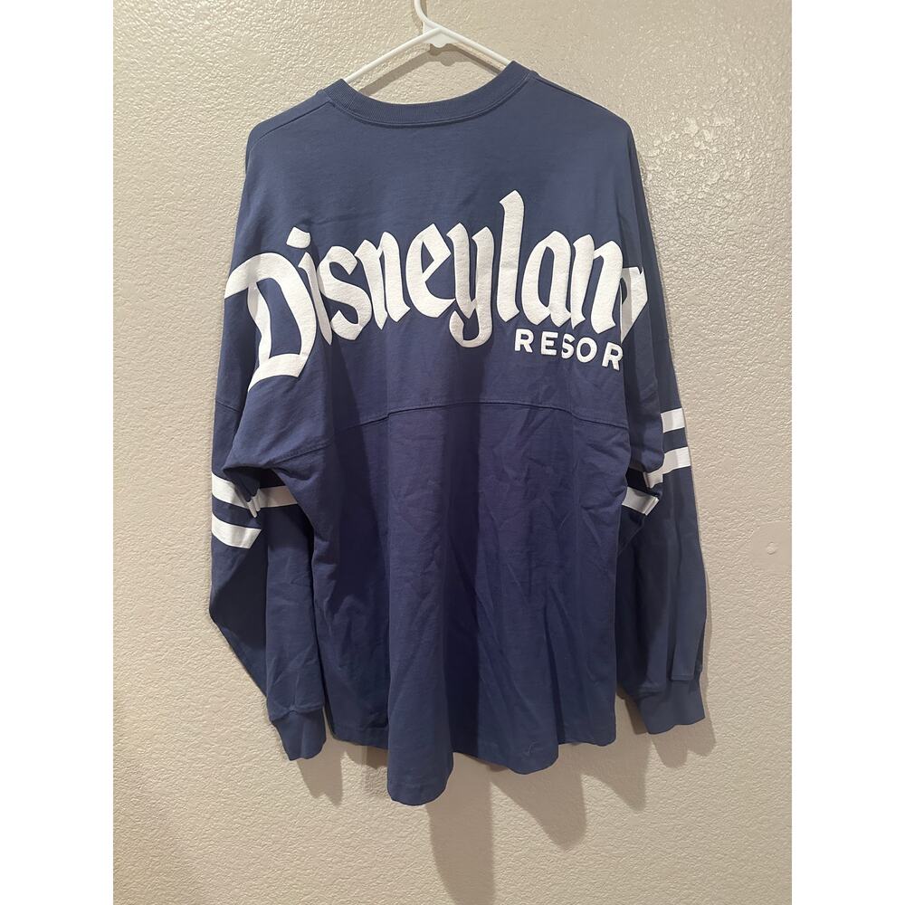 NWOT Disney Parks Disneyland Blue and white athletic jersey spirit Jersey sz M - Picture 3 of 3